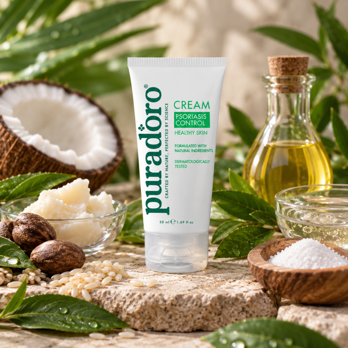 Kremas psoriazei ir sveikai odai – Sumažina pleiskanojimą, niežėjimą ir paraudimą 50ml - Image 3