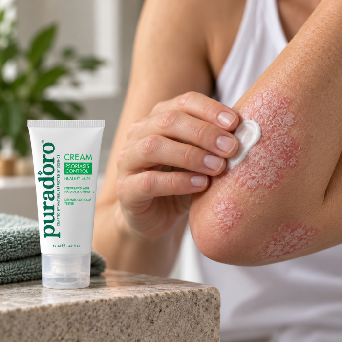 Kremas psoriazei ir sveikai odai – Sumažina pleiskanojimą, niežėjimą ir paraudimą 50ml - Image 4